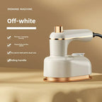 Travel Steam Iron in off-white