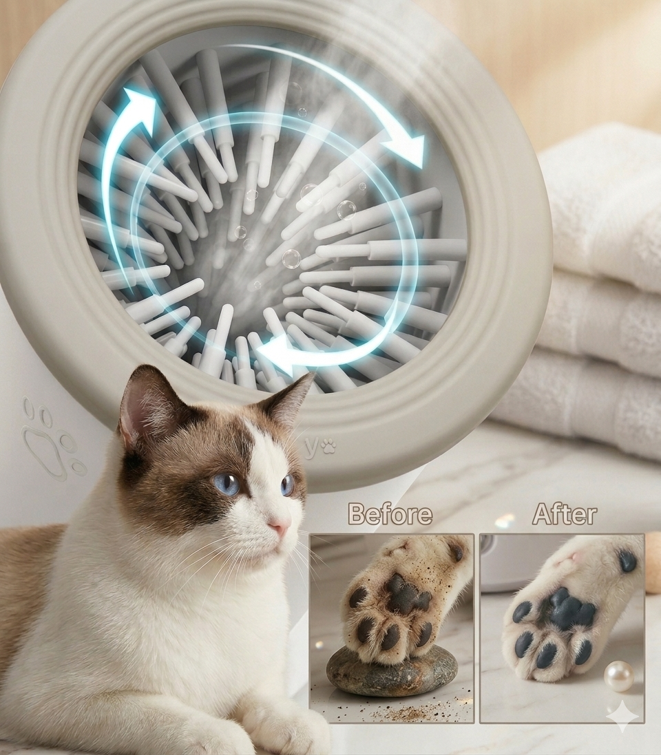 Automatic Paw Washer